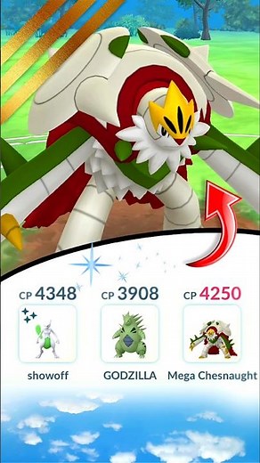 Using Mega Chesnaught In Mega Master league 🔥 || ‪@pokemongo‬ #megapokemon #shinypokemon #mega