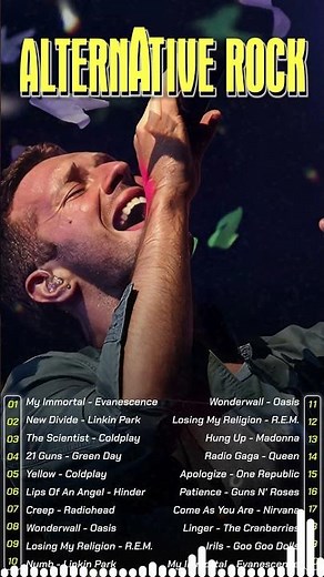 Rock Music 2000's 🎵 Greatest Rock Songs Of All Time Mix🎵 Viva la Vida, Fix You, Numb