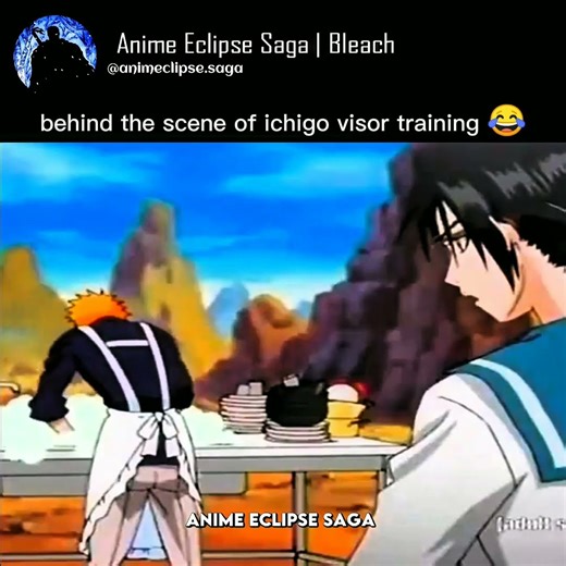 best training !#training #ichigo #washing #visor #bleach #funny #household #anime #animeedit #shorts