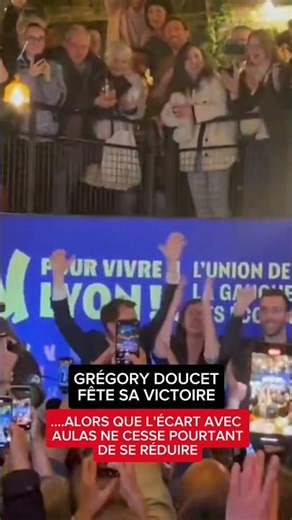 Alors que Grégory Doucet revendique sa victoire à Lyon, l’écart ne cesse pourtant de se resserrer !