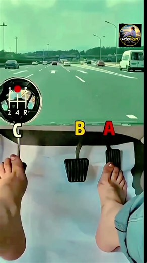 How to Drive a Manual Car | Clutch, Brake & Accelerator Explained #driving #drivecraft_28