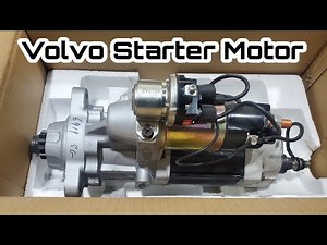 How To Replace Starter Motor | Volvo D13 | Easy Steps | 45 Minutes.