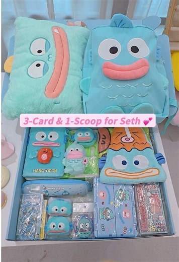 Packing Order N3990: Sanrio 3-Card & Lucky Scoop for Seth 💝