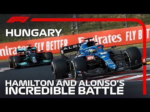Hamilton And Alonso's Incredible Battle | 2021 Hungarian Grand Prix