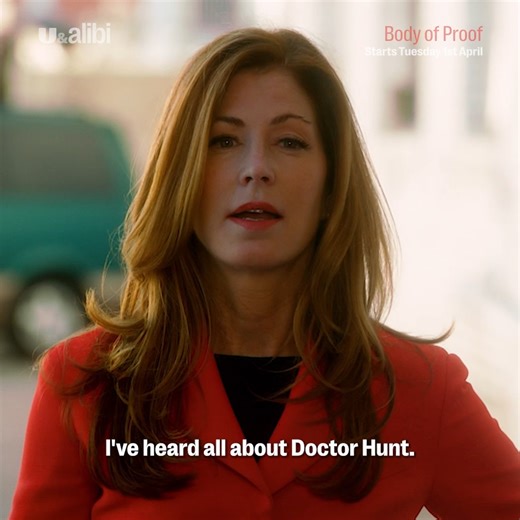 "Don't believe everything you've heard about me. The truth is much worse." Body of Proof, the spectacularly entertaining medical crime drama starring Dana Delany and John Carroll Lynch, starts Tuesday 1st April on U&Alibi. | U&Alibi