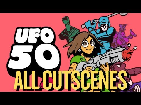 UFO 50: All Opening/Ending Cutscenes (All Endings)