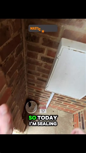 @mr_mastic_ on Instagram: "Sealing up your nans new meter box #oddlysatisfying #masticman #caulking #sealantapplication"
