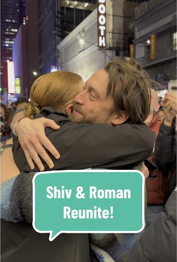 Sarah Snook and Kieran Culkin's Heartwarming Reunion