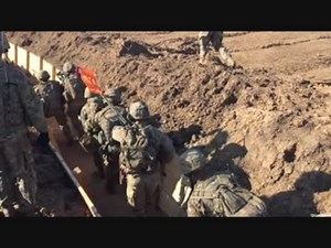 ［野戦］米陸軍の塹壕戦闘訓練と突撃（ポーランド・2017）