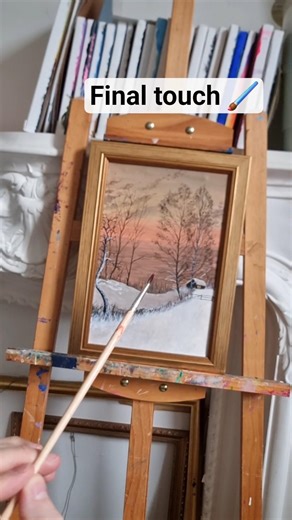 Last touch of this artwork 🎨 #art #painting #artandcraft
