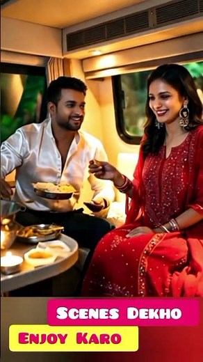 Jungle Date Night Goals 🌌 | Romantic Indian Couple in a Camper ❤️ #ScenesDekhoEnjoyKaro
