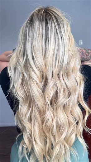 Mermaid season is here✨🧜‍♀️ Extension Install using 21 inches of @hairtalkusa can we talk about that color match 😍 😍 . . . #hairextensions #pahairextensions #extensions #hairstylist #hairsalon #haircolor #haircut #hairgoals #longhair #shorttolong #hairinspo #longlocs #beachhair #foryou #buckscountypa #hairstylist #hairextentions