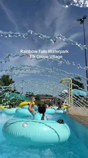 Rainbow Falls Waterpark 📍Elk Grove Village This is probably our favorite water park in suburbs so far! 🕒 Hours: Monday–Saturday: 11:30 AM – 8:00 PM Sunday: 11:30 AM – 6:00 PM 🎟️ Admission: Residents: $12 Non-Residents: $18 Under 24 months: FREE Seniors (65 ): $9 Residents | $13 Non-Residents Twilight admission (last 2 hours): $9 Residents | $13 Non-Residents ✨ Highlights: 💦 4 water slides (48” for select slides) 🛟 Lazy river with FREE tubes 🪣 Giant tipping bucket 🐸 Toddler splash area 🏊 