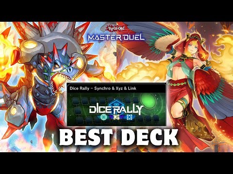 JURRAC FIRE KING is really insane in DICE RALLY ( Season 46 ) : Yu-Gi-Oh! Master Duel