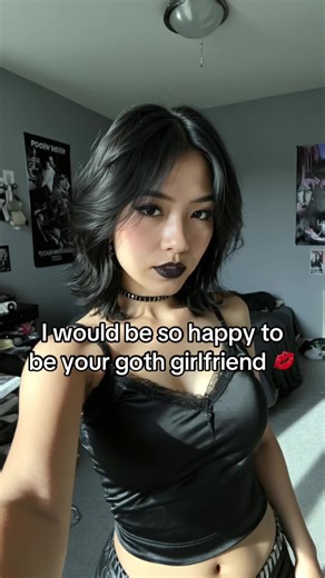 Be Your Cute Goth Girlfriend Today