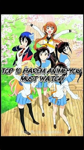 Top 10 Harem Anime you must Watch🤤||