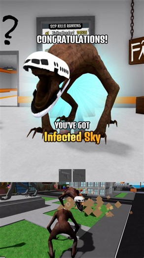How to Get infected sky in scp morph #infectedsky #scpmorph #roblox #shorts