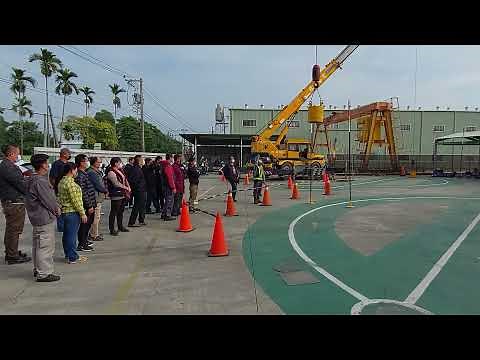 使用起重機具從事吊掛作業人員，指揮要領教學。
