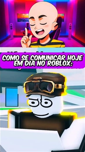 Como se Comunicar hoje em dia no Roblox! #roblox -‪@Goldfishiess‬