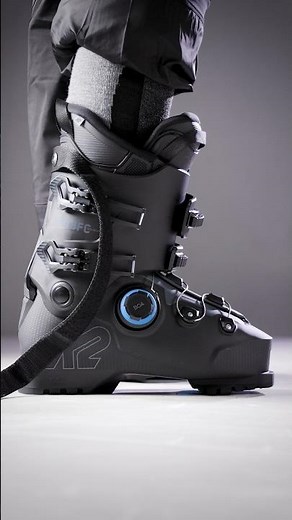 The K2 BFC 100 Boa Ski Boots Are Built For Comfort! (BFC) With Easy To Use Boa Fit System