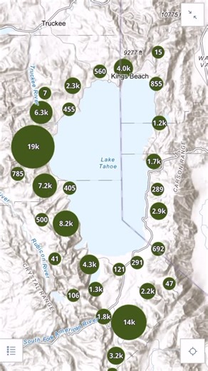 3 comments | What can 30 maps reveal about Lake Tahoe? From...