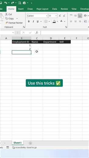 206K views · 2K reactions | Number Series Tricks in Excel ✅ #exceltips #exceltricks #exceltutorial #explore | computernotion | Facebook