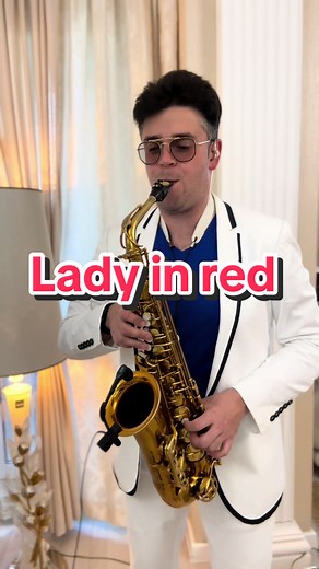 Lady in Red: Captivating Saxophone Melodies