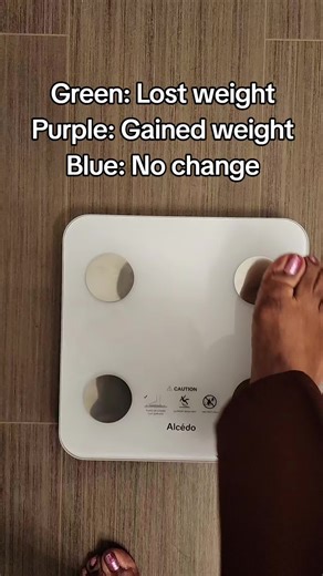 Bathroom Scale for BMI and Body Fat, Alcédo Body Composition Monitor with Smartphone App Link is above