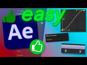 Basic After Effects Tutorial (easy for beginners)