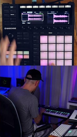 Making a Jazzy Boom Bap Beat on Maschine MK3 & Chopping Samples