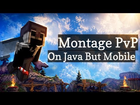 Montage Pvp On Mobile But java#minecraft #montage