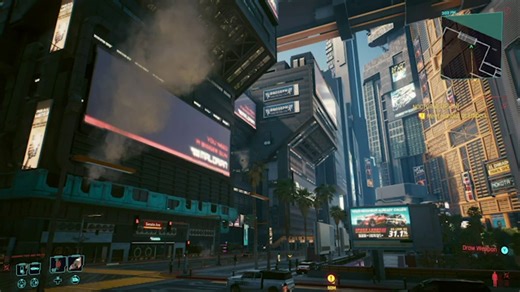 Ambient Escape Night City in Cyberpunk 2077 by Spillbrain