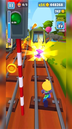 Si Woo 🌸 Season Challenge Speed Run#subwaysurfers #gaming #subwaysurfersshorts #shorts