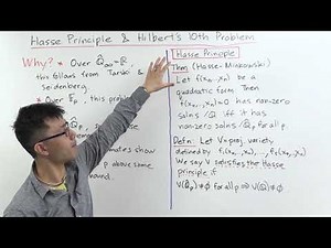 Hasse Principle and Hilbert's 10th Problem