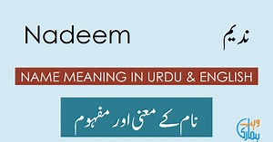 Nadeem Name Meaning - Nadeem Origin, Popularity & History