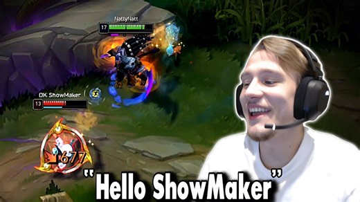 欧服第一狮子狗Nattynatt：超高胜率韩服千分 hello showmaker