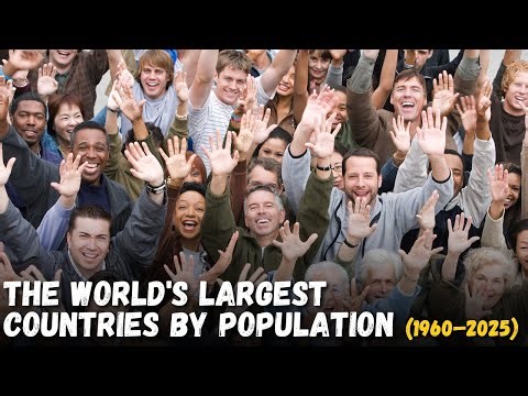 The World's Largest Countries by Population in 2025 (Official Ranking)