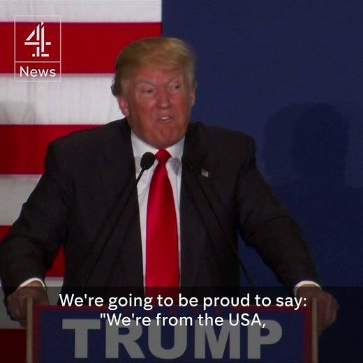 642K views · 1K reactions | Many have commented on the similarities between Trump's victory and Brexit. This is how the language used by President-Elect Donald J. Trump mirrored the words used by UKIP leader Nigel Farage. | Channel 4 News | Facebook