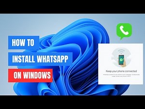 How to Download and Install WhatsApp on Windows 11/10
