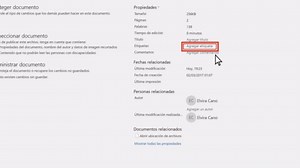 Vídeo: Cambiar propiedades del documento