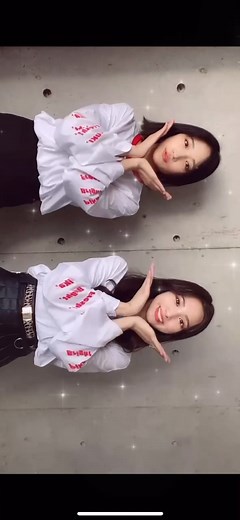 𝐓𝐰𝐢𝐧𝐤𝐥𝐞²❤️❤️ 皆も真似して踊ってね👏 本日セカンドEPリリース&WEGOコラボアイテム発売です🥰 #girls2 #ガールズガールズ #大事なモノ #キズナプラス #herewego