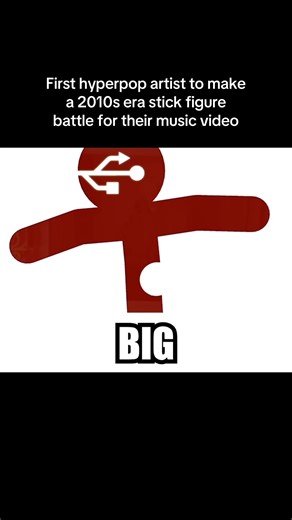 Hyperpop and stick man fighting vids like peanut butter and jelly #indieartist #animation #hyperpop #janeremover #glitchcore