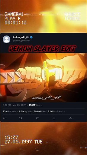 demon slayer edit 😎🙌 | zenitsu editing 🫡💯 #edit #anime #demonslayer