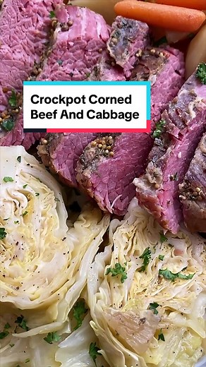 Slow Cooker Corned Beef & Cabbage (Whole30) Save this post! Between the audio in the video & the caption below, you have the entire recipe. Here’s what I used: ♦️3 lb corned beef with spice packet ♦️ 1 small head cabbag ♦️ 1 1/2 lbs russet potatoes ♦️ 4 carrots ♦️ 1 onion ♦️ 4 cups water ♦️ 1 tsp parsley, salt & pepper Cook HIGH 4-5 hours or LOW 8-10. Add cabbage & cook 30 min or until done to your liking. ⏺️ I can usually find Whole30 compatible corned beef at #costco. 🌟More info: https://fits