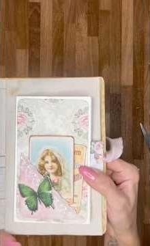 Shabby Chic Pop Up Pocket