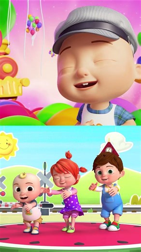 Join the Dance TRAIN! #shorts #cocomelon #dance #song #party #nurseryrhymes #learning