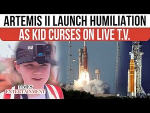 VIRAL: Kid STUNS America With F-Word At Artemis II Launch; WILD CNN Moment During NASA Moon Mission