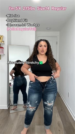 390 reactions · 25 shares | -Oprah's Favorite Jeans-殺 Done with your skinny jeans? These boyfriend jeans will be your new favorite! These jeans combine all your favorite features: amazing stretch, figure-flattering women's cut, and an on-trend fit!  ✅Destroyed Design ✅Mid-Rise ✅4-Way Stretch ✅Tummy Control & Butt-Lift Fits all sizes! Shop now!  | JUDY JEANS | Facebook