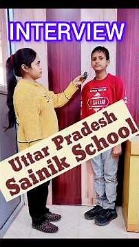 UP Sainik school #shorts | Military School Interview questions