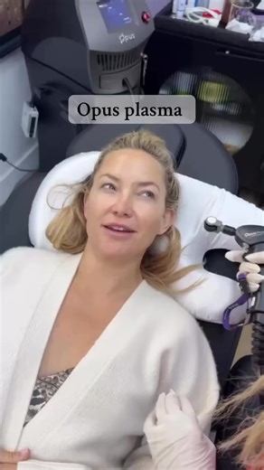 Kate’s secret to glowing skin ✨ @Kate Hudson #katehudson #medspa #opusplasma #skincare